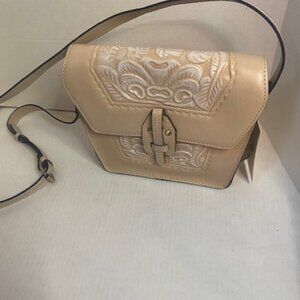 Patricia Nash Marciana Leather Crossbody Bag